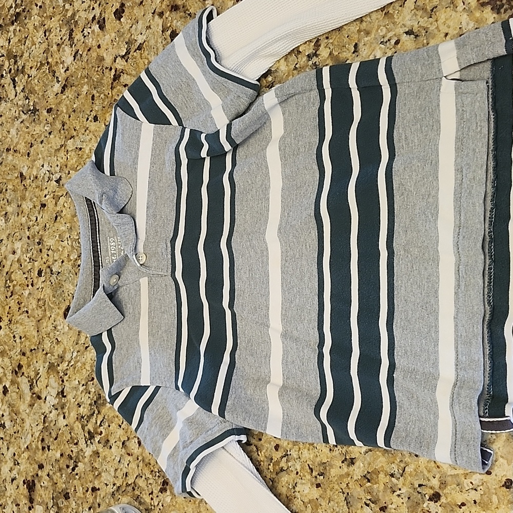 Boys long sleeve polo